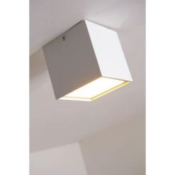 Helestra LED Deckenleuchte Aluminium, Weiß, 1-flammig -Bürolampen Verkäufe helestra led deckenleuchte 15 1558 07 do1 7