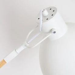 Hofstein Higashi Stehleuchte Weiß, Holz hell, 1-flammig -Bürolampen Verkäufe higashi stehleuchte h3358191 13