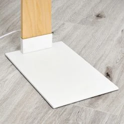 Hofstein Higashi Stehleuchte Weiß, Holz hell, 1-flammig -Bürolampen Verkäufe higashi stehleuchte h3358191 17