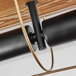 Hofstein Hodne Deckenleuchte Schwarz, Naturfarben, 2-flammig 15 Hofstein Hodne Deckenleuchte Schwarz, Naturfarben, 2-flammig -Bürolampen Verkäufe hodne deckenleuchte h3441350 5