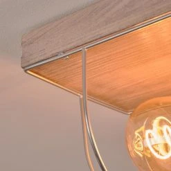 Hofstein Hodne Deckenleuchte Schwarz, Grau, Naturfarben, 2-flammig 17 Hofstein Hodne Deckenleuchte Schwarz, Grau, Naturfarben, 2-flammig -Bürolampen Verkäufe hodne deckenleuchte h3441954 5