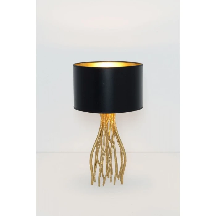 Holländer CAPRI Tischleuchte Gold, 1-flammig 1 Holländer CAPRI Tischleuchte Gold, 1-flammig