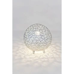 Holländer LILY Tischleuchte Silber, 1-flammig