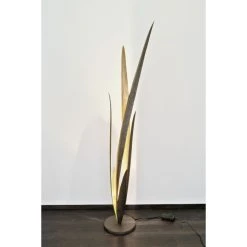 Holländer PALUSTRE Bodenleuchte Braun, Gold, 1-flammig