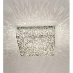 Holländer RIFUGIO Deckenleuchte Silber, 9-flammig