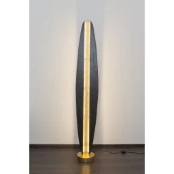 Holländer SIMBOLO Bodenleuchte LED Schwarz, Braun, Gold, 1-flammig