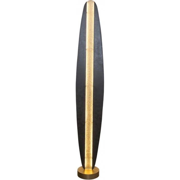 Holländer SIMBOLO Bodenleuchte LED Schwarz, Braun, Gold, 1-flammig 2 Holländer SIMBOLO Bodenleuchte LED Schwarz, Braun, Gold, 1-flammig – Bild 2