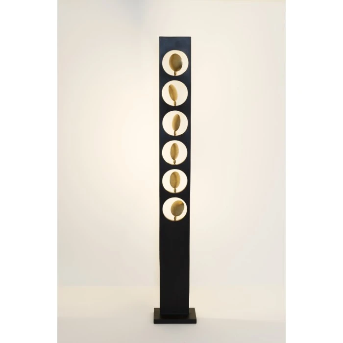 Holländer TENACIA Stehleuchte LED Braun, Gold, 6-flammig 4 Holländer TENACIA Stehleuchte LED Braun, Gold, 6-flammig – Bild 4