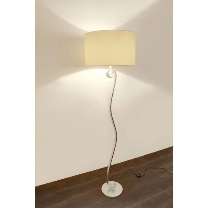 Holländer TROFEO Stehleuchte Silber, Weiß, 1-flammig 1 Holländer TROFEO Stehleuchte Silber, Weiß, 1-flammig