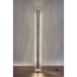 Holländer UTOPISTICO Stehleuchte Schwarz, Silber, 1-flammig
