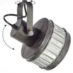 Hofstein Holsa Deckenleuchte Schwarz, 1-flammig -Bürolampen Verkäufe holsa deckenleuchte h3444160 5