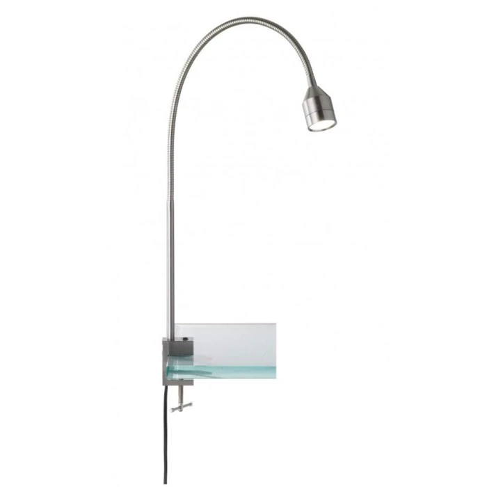 Honsel Leuchten Honsel LOVI Klemmleuchte LED Nickel-Matt, 1-flammig 2 Honsel Leuchten Honsel LOVI Klemmleuchte LED Nickel-Matt, 1-flammig – Bild 2