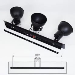 Hofstein Hora Deckenleuchte Schwarz, 3-flammig -Bürolampen Verkäufe hora deckenleuchte h3420577 4