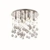Ideallux Ideal Lux MOONLIGHT Deckenleuchte Chrom, Kristalloptik, 8-flammig