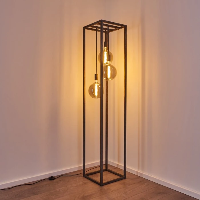 Hofstein Janskloster Stehleuchte Stahl gebürstet, 3-flammig 14 Hofstein Janskloster Stehleuchte Stahl gebürstet, 3-flammig – Bild 14