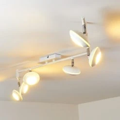 Hofstein Jerewan Deckenspot LED Wei&szlig;, 6-flammig -Bürolampen Verkäufe jerewan deckenspot h374 10