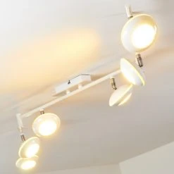 Hofstein Jerewan Deckenspot LED Wei&szlig;, 6-flammig -Bürolampen Verkäufe jerewan deckenspot h374 18