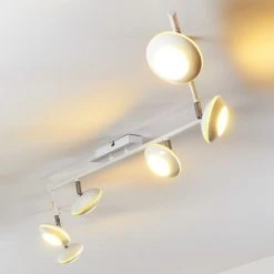 Hofstein Jerewan Deckenspot LED Wei&szlig;, 6-flammig -Bürolampen Verkäufe jerewan deckenspot h374 7