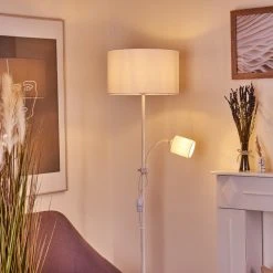 Hofstein Jobsbo Stehleuchte Weiß, 2-flammig 22 Hofstein Jobsbo Stehleuchte Weiß, 2-flammig -Bürolampen Verkäufe jobsbo stehleuchte h3421017 10