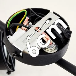 Hofstein Jonsered Deckenleuchte LED Schwarz, 4-flammig 35 Hofstein Jonsered Deckenleuchte LED Schwarz, 4-flammig -Bürolampen Verkäufe jonsered deckenleuchte h3355497 17