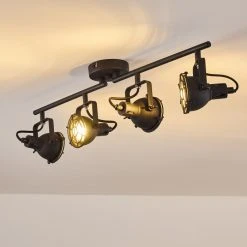 Hofstein Jonsered Deckenleuchte LED Schwarz, 4-flammig 25 Hofstein Jonsered Deckenleuchte LED Schwarz, 4-flammig -Bürolampen Verkäufe jonsered deckenleuchte h3355497 7