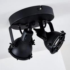 Hofstein Jonsered Deckenleuchte Schwarz, 2-flammig -Bürolampen Verkäufe jonsered deckenleuchte h3359075 12