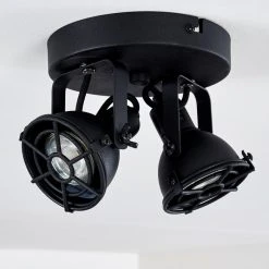 Hofstein Jonsered Deckenleuchte Schwarz, 2-flammig -Bürolampen Verkäufe jonsered deckenleuchte h3359075 14