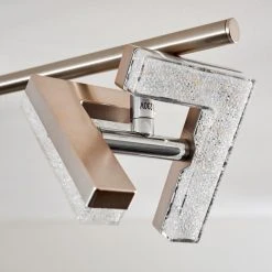 Hofstein Karis Deckenleuchte LED Nickel-Matt, 4-flammig -Bürolampen Verkäufe karis deckenleuchte h3080832 8