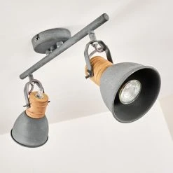 Hofstein Kinzua Deckenleuchte Grau, 2-flammig -Bürolampen Verkäufe kinzua deckenleuchte h3355596 15