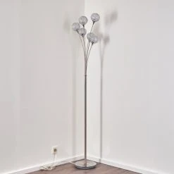 Hofstein Kitee Stehleuchte Edelstahl, 6-flammig 25 Hofstein Kitee Stehleuchte Edelstahl, 6-flammig -Bürolampen Verkäufe kitee stehleuchte h3089866 9