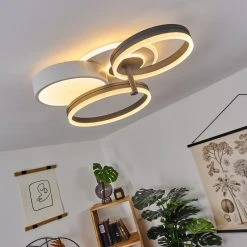 Hofstein Kolo Deckenleuchte LED Anthrazit, Weiß, 1-flammig 26 Hofstein Kolo Deckenleuchte LED Anthrazit, Weiß, 1-flammig -Bürolampen Verkäufe kolo deckenleuchte h3437254 12