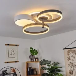 Hofstein Kolo Deckenleuchte LED Anthrazit, Weiß, 1-flammig 20 Hofstein Kolo Deckenleuchte LED Anthrazit, Weiß, 1-flammig -Bürolampen Verkäufe kolo deckenleuchte h3437254 6