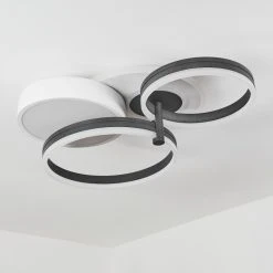 Hofstein Kolo Deckenleuchte LED Anthrazit, Weiß, 1-flammig 21 Hofstein Kolo Deckenleuchte LED Anthrazit, Weiß, 1-flammig -Bürolampen Verkäufe kolo deckenleuchte h3437254 7