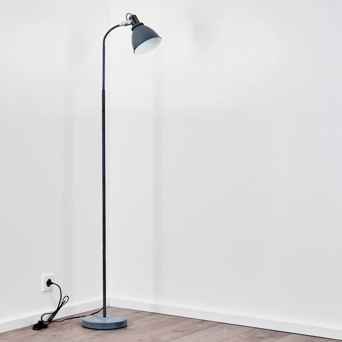 Hofstein Koppom Stehleuchte Blau, 1-flammig 16 Hofstein Koppom Stehleuchte Blau, 1-flammig – Bild 16