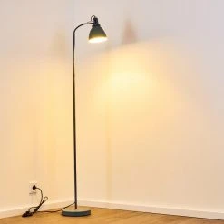 Hofstein Koppom Stehleuchte Blau, 1-flammig 29 Hofstein Koppom Stehleuchte Blau, 1-flammig -Bürolampen Verkäufe koppom stehleuchte h3092866 do1 8