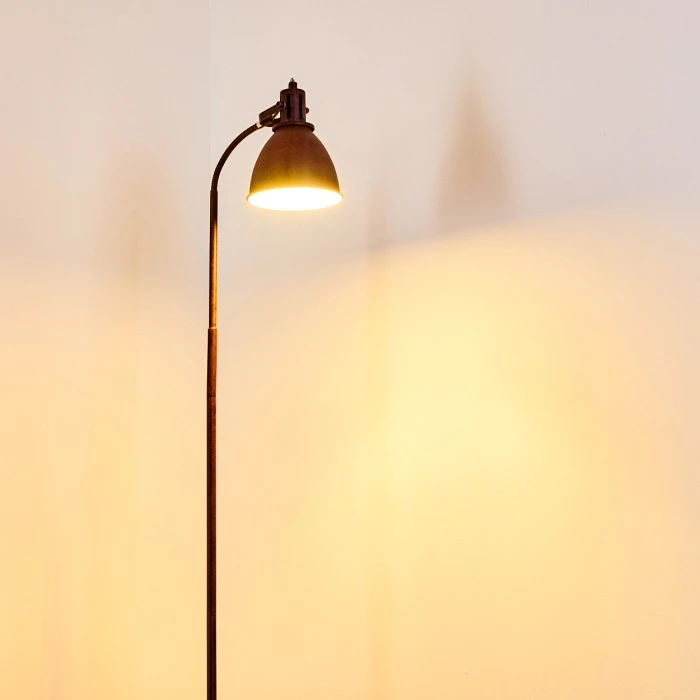 Hofstein Koppom Stehleuchte Rostfarben, 1-flammig 12 Hofstein Koppom Stehleuchte Rostfarben, 1-flammig – Bild 12