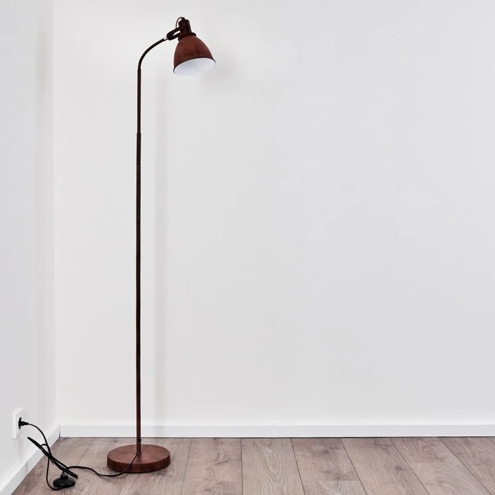 Hofstein Koppom Stehleuchte Rostfarben, 1-flammig 15 Hofstein Koppom Stehleuchte Rostfarben, 1-flammig – Bild 15