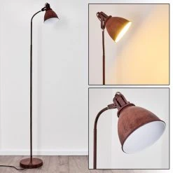 Hofstein Koppom Stehleuchte Rostfarben, 1-flammig 45 Hofstein Koppom Stehleuchte Rostfarben, 1-flammig -Bürolampen Verkäufe koppom stehleuchte h3092880 do1 22