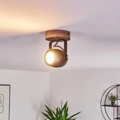 Hofstein Kuah Deckenleuchte Schwarz, 1-flammig -Bürolampen Verkäufe kuah deckenleuchte h3367704 3