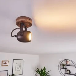 Hofstein Kuah Deckenleuchte Schwarz, 1-flammig -Bürolampen Verkäufe kuah deckenleuchte h3367704 7