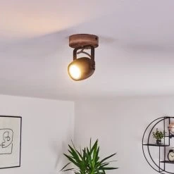 Hofstein Kuah Deckenleuchte Schwarz, 1-flammig -Bürolampen Verkäufe kuah deckenleuchte h3367704 9