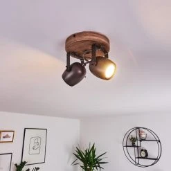 Hofstein Kuah Deckenleuchte Schwarz, 2-flammig -Bürolampen Verkäufe kuah deckenleuchte h3367742 13