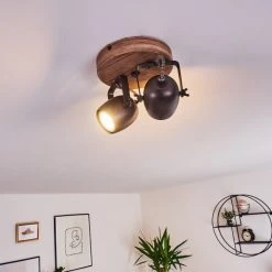 Hofstein Kuah Deckenleuchte Schwarz, 2-flammig -Bürolampen Verkäufe kuah deckenleuchte h3367742 3