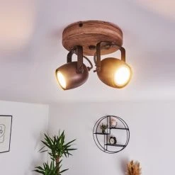 Hofstein Kuah Deckenleuchte Schwarz, 2-flammig -Bürolampen Verkäufe kuah deckenleuchte h3367742 7