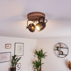 Hofstein Kuah Deckenleuchte Schwarz, 2-flammig -Bürolampen Verkäufe kuah deckenleuchte h3367742 9