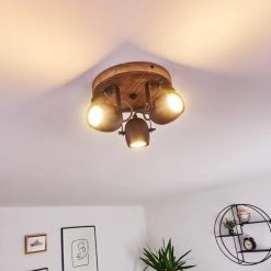 Hofstein Kuah Deckenleuchte Schwarz, 3-flammig -Bürolampen Verkäufe kuah deckenleuchte h3367766 3