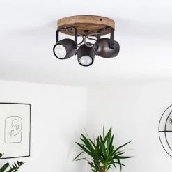 Hofstein Kuah Deckenleuchte Schwarz, 3-flammig -Bürolampen Verkäufe kuah deckenleuchte h3367766 5