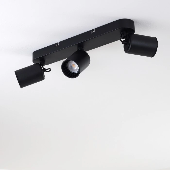 Hofstein Kullaberg Deckenleuchte Schwarz, 3-flammig 14 Hofstein Kullaberg Deckenleuchte Schwarz, 3-flammig – Bild 14