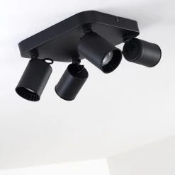 Hofstein Kullaberg Deckenleuchte Schwarz, 4-flammig -Bürolampen Verkäufe kullaberg deckenleuchte h3318874 9