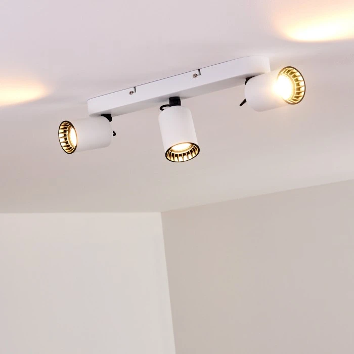 Hofstein Kullaberg Deckenleuchte Weiß, 3-flammig 15 Hofstein Kullaberg Deckenleuchte Weiß, 3-flammig – Bild 15